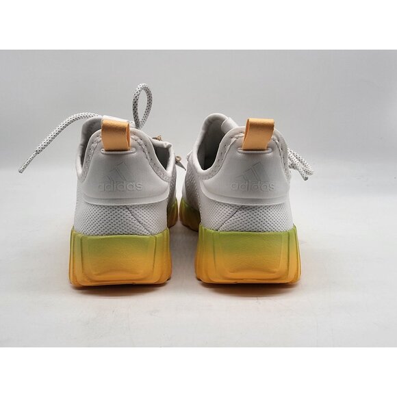 Adidas Kaptir Flow‎ K Mens Running Shoes Size 5 ID1451 White With Yellow Soles main image 11